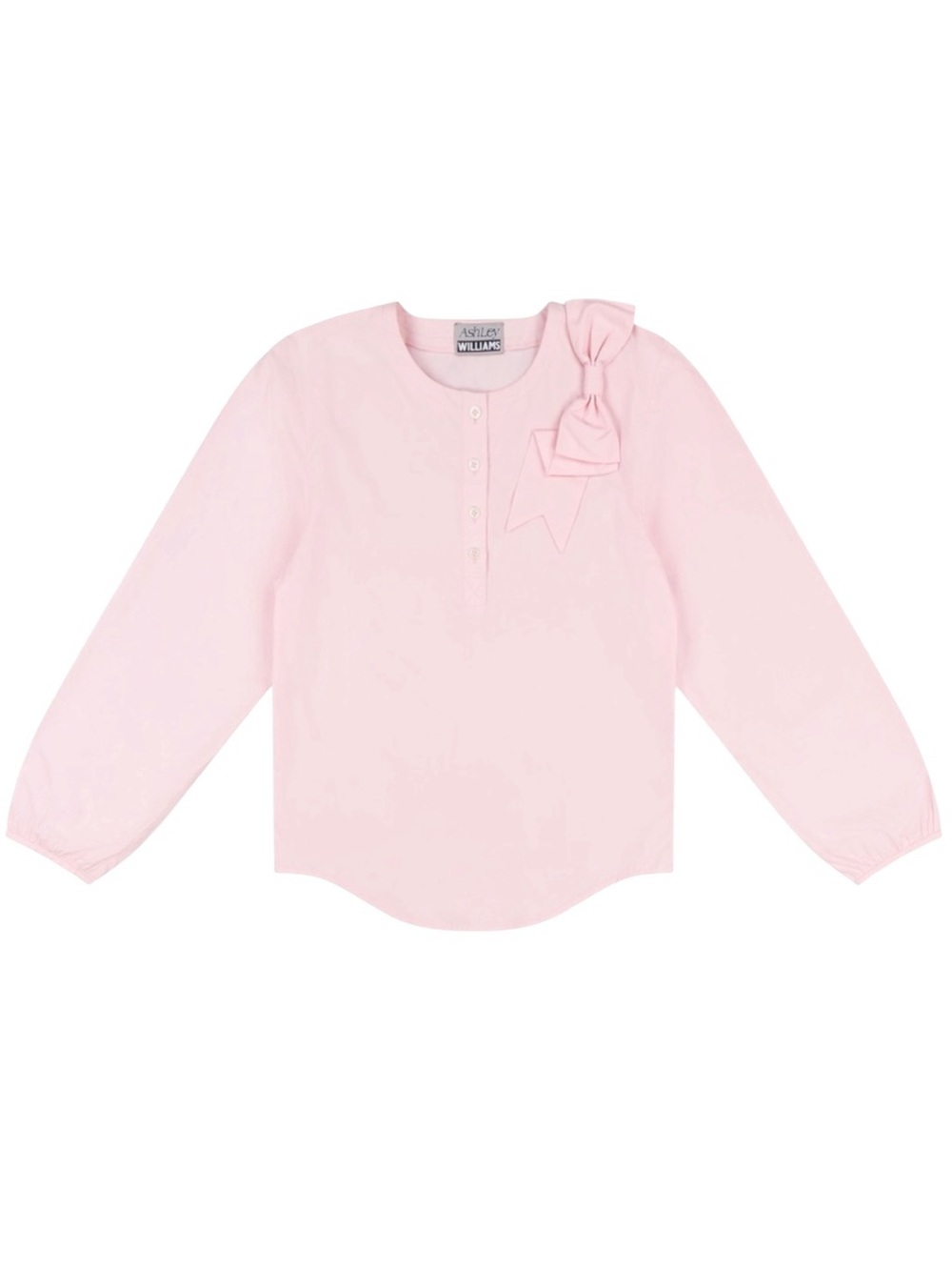 Ashley Williams Pink Bow Top